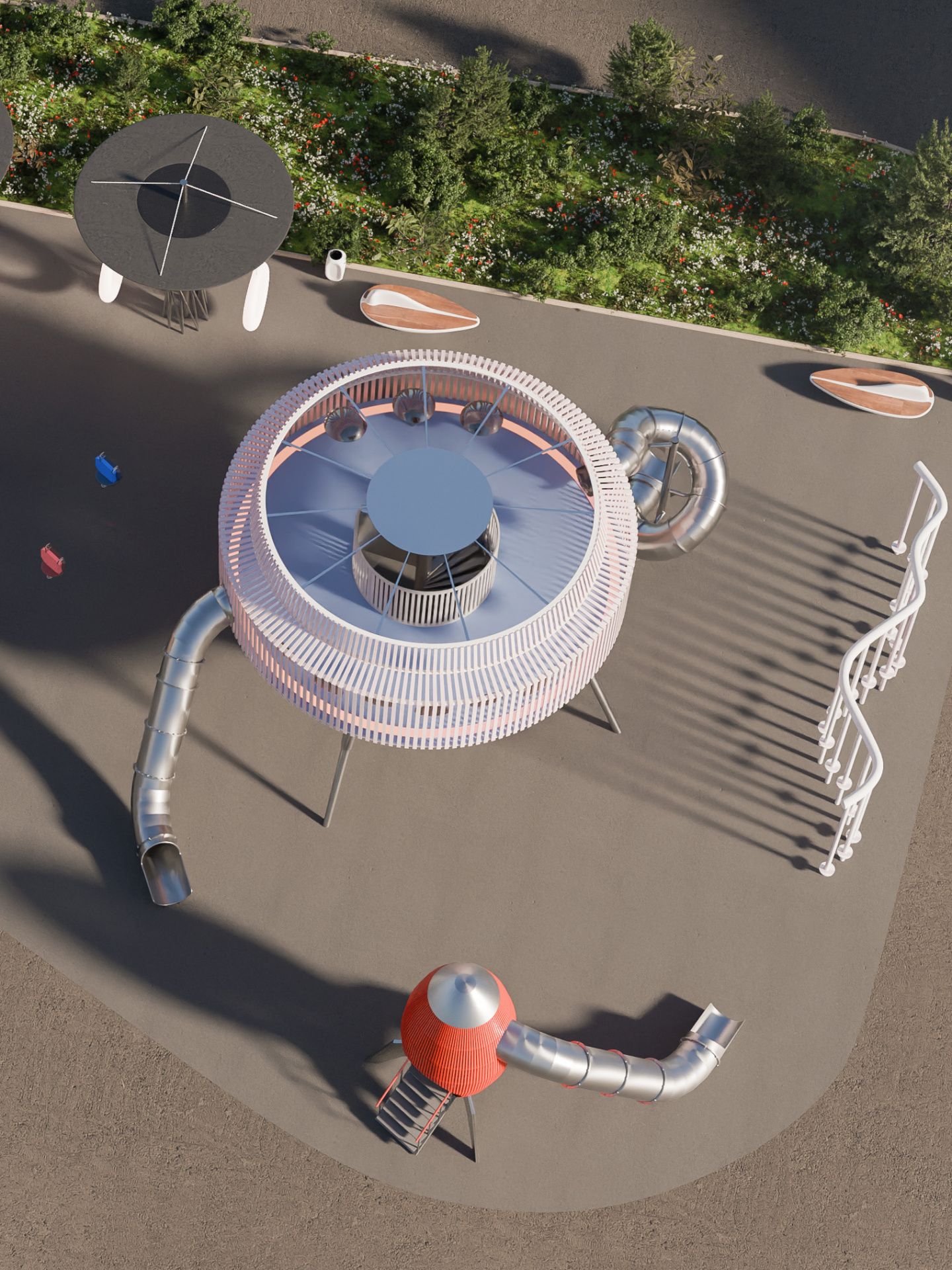 Игровые комплексы в честь десятилетия науки в России